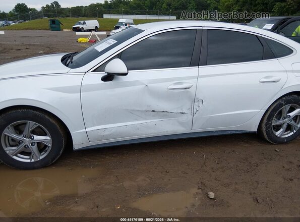 5NPEG4JA2LH046145 2020 HYUNDAI SONATA Белый Вид спереди