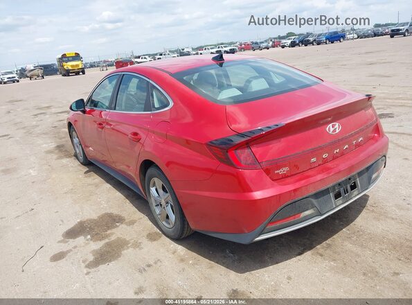 5NPEG4JA2MH079941 2021 HYUNDAI SONATA Red Tył lewy