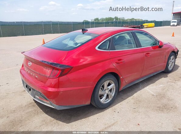 5NPEG4JA2MH079941 2021 HYUNDAI SONATA Red Tył prawy