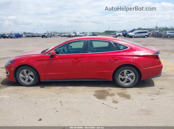 5NPEG4JA2MH079941 2021 HYUNDAI SONATA Red Widok wnętrza 360 stopni