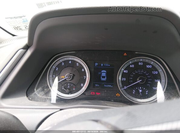 5NPEG4JA2MH101792 2021 HYUNDAI SONATA Gray უკანა სავარძლების ხედი