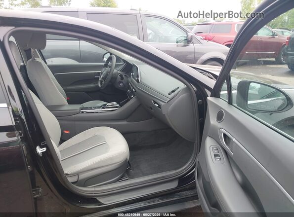 5NPEG4JA3LH024641 2020 HYUNDAI SONATA Black Вид салону спереду