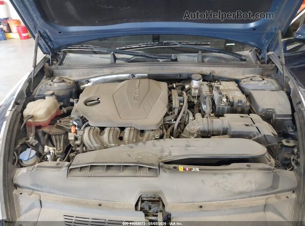 5NPEG4JA5MH126587 2021 HYUNDAI SONATA Blue Հետևի տեսք