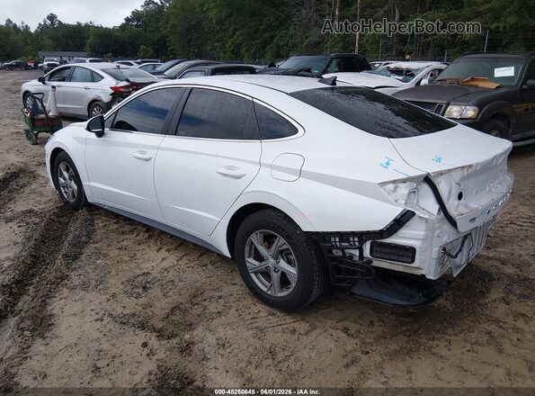5NPEG4JA6MH091171 2021 HYUNDAI SONATA Белый Задняя левая четверть
