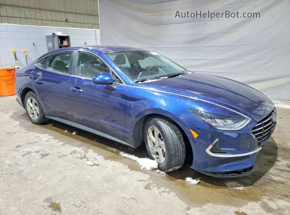 5NPEG4JAXMH073921 2021 HYUNDAI SONATA Blue Front right