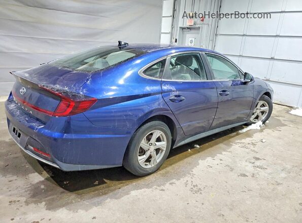 5NPEG4JAXMH073921 2021 HYUNDAI SONATA Blue Rear right