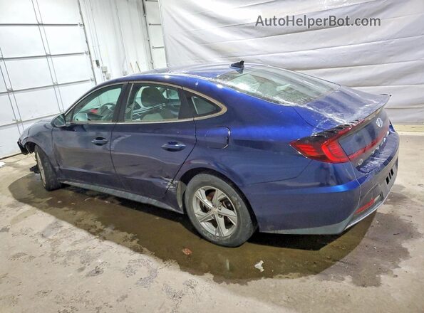 5NPEG4JAXMH073921 2021 HYUNDAI SONATA Blue Rear left