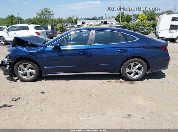 5NPEG4JAXMH075555 2021 HYUNDAI SONATA Blue 360 interior view