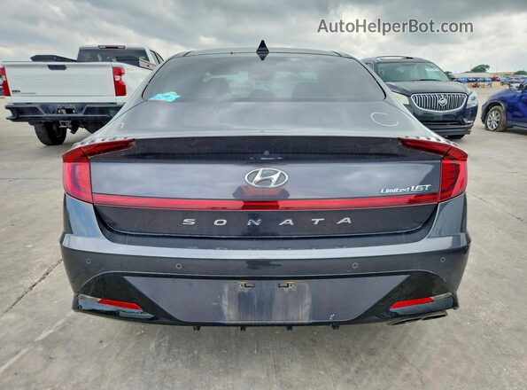 5NPEH4J22MH095434 2021 HYUNDAI SONATA Gray 
