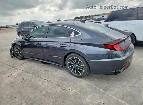 5NPEH4J22MH095434 2021 HYUNDAI SONATA Gray 