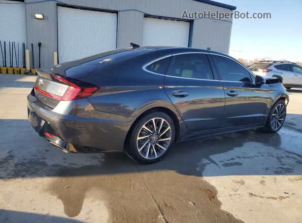 5NPEH4J23LH007280 2020 HYUNDAI SONATA Gray უკანა მარჯვენა