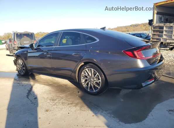 5NPEH4J23LH007280 2020 HYUNDAI SONATA Gray უკანა მარცხენა