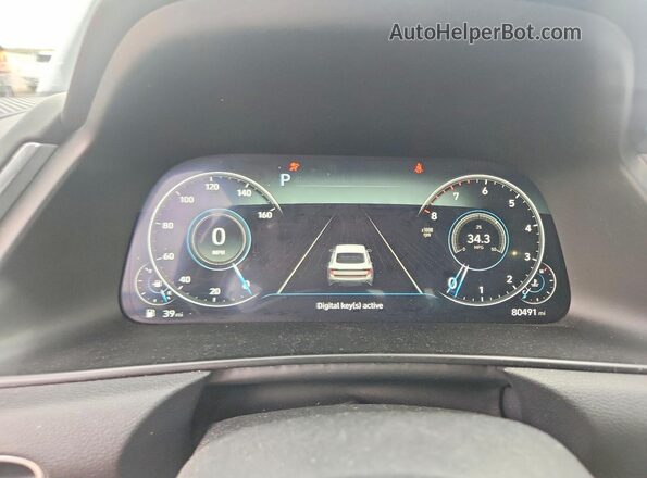 5NPEH4J24LH014464 2020 HYUNDAI SONATA Gray 