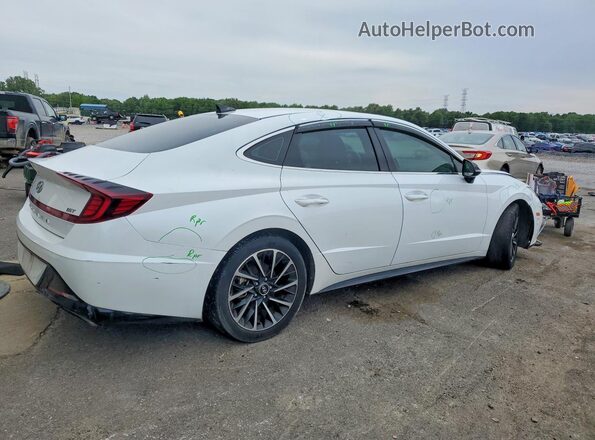 5NPEJ4J23LH022687 2020 HYUNDAI SONATA White უკანა მარჯვენა