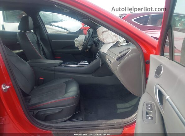5NPEJ4J25LH043203 2020 HYUNDAI SONOTA Red Vista interior delantera