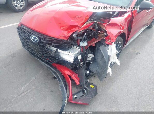5NPEJ4J25LH043203 2020 HYUNDAI SONOTA Red Vista frontal