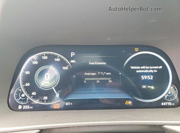 5NPEJ4J25MH112781 2021 HYUNDAI SONATA Черный Вид щитка приборов