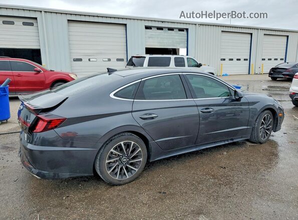 5NPEJ4J27LH011935 2020 HYUNDAI SONATA Charcoal უკანა მარჯვენა