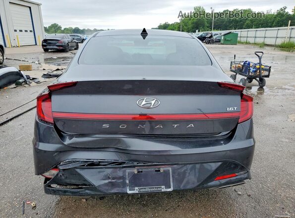 5NPEJ4J27LH011935 2020 HYUNDAI SONATA Charcoal უკანა ხედი