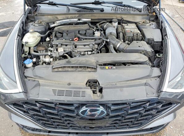 5NPEJ4J27LH011935 2020 HYUNDAI SONATA Charcoal უკანა სალონის ხედი