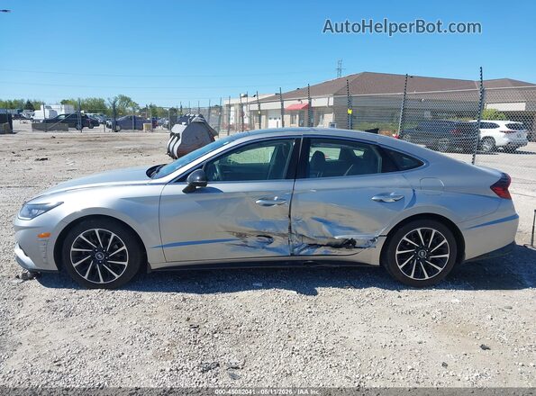 5NPEJ4J27LH044725 2020 HYUNDAI SONATA Silver 360 interior view