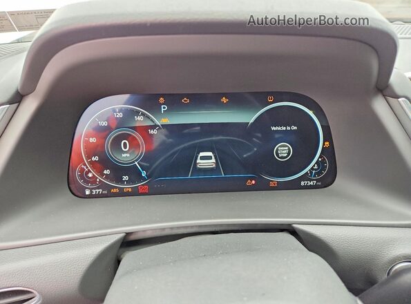 5NPEJ4J27NH138140 2022 HYUNDAI SONATA White Սարքավորումների վահանակի տեսք