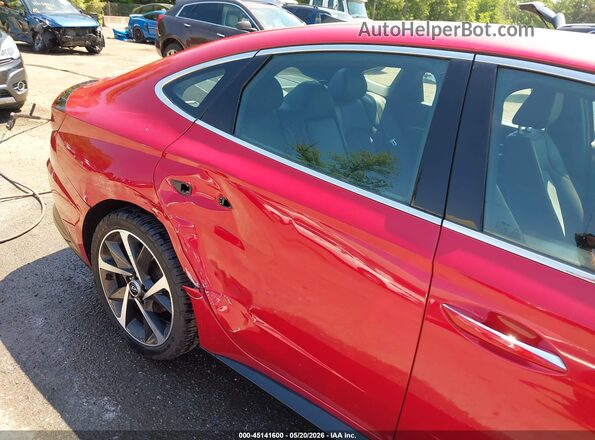 5NPEJ4J27NH140650 2022 HYUNDAI SONATA Red Vista frontal
