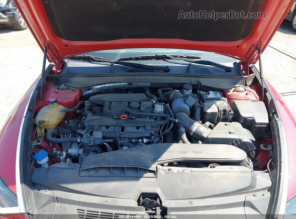 5NPEJ4J27NH140650 2022 HYUNDAI SONATA Red Vista trasera