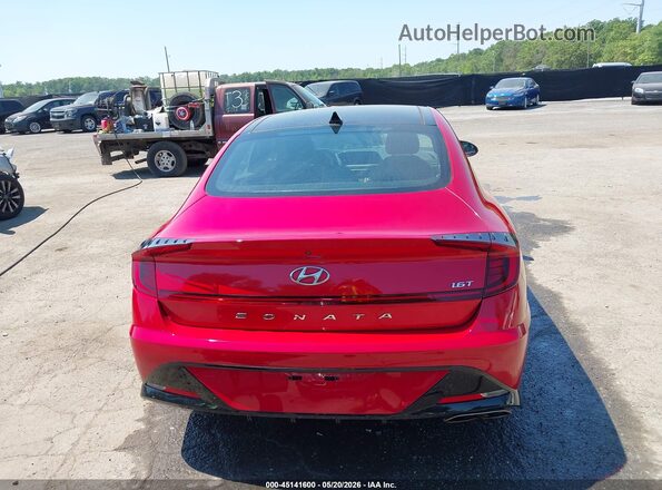5NPEJ4J27NH140650 2022 HYUNDAI SONATA Red 
