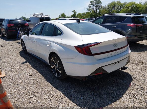 5NPEJ4J2XMH113716 2021 HYUNDAI SONATA Белый 