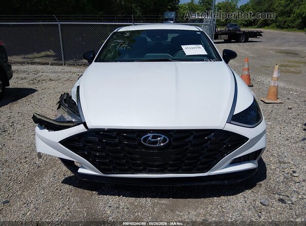 5NPEJ4J2XMH113716 2021 HYUNDAI SONATA Белый 