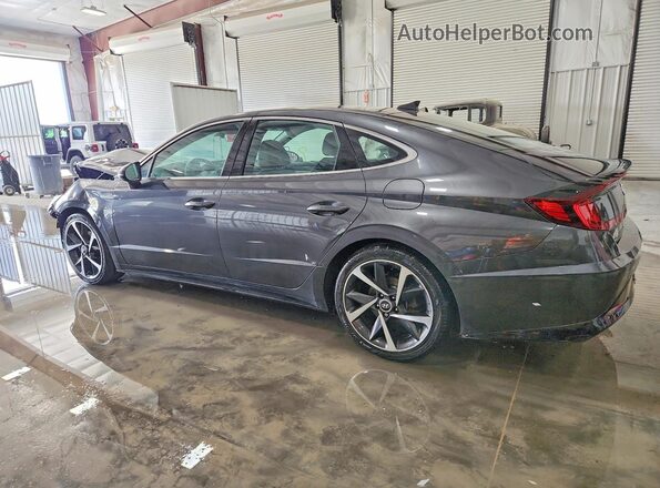 5NPEJ4J2XNH135636 2022 HYUNDAI SONATA Серый Задняя левая четверть