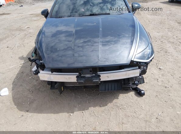 5NPEK4JC0MH108269 2021 HYUNDAI SONATA Gray Вид спереду