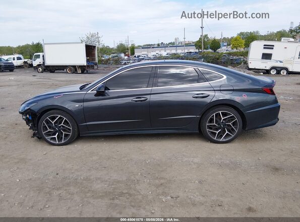 5NPEK4JC0MH108269 2021 HYUNDAI SONATA Gray Панорамний вид салону 360°