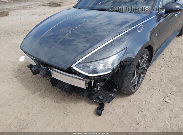 5NPEK4JC0MH108269 2021 HYUNDAI SONATA Gray 