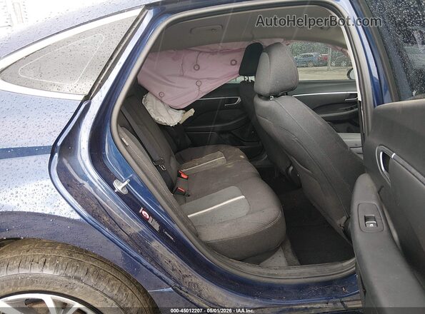 5NPEL4JA1MH080588 2021 HYUNDAI SONATA Синий Вид наклейки с VIN-кодом