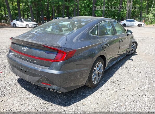 5NPEL4JA1MH088142 2021 HYUNDAI SONATA Серый Задняя правая четверть