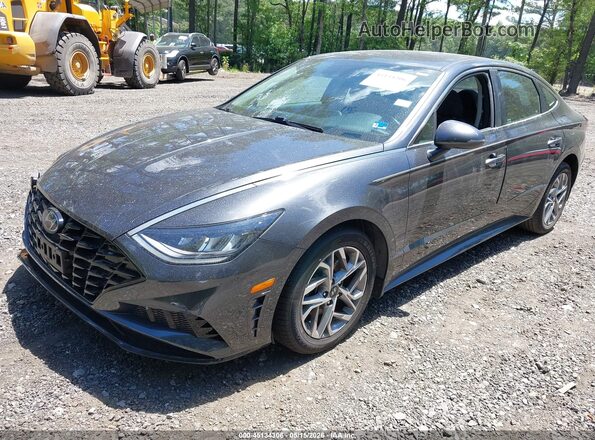5NPEL4JA1MH088142 2021 HYUNDAI SONATA Серый Передняя левая четверть