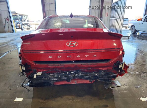 5NPEL4JA2LH003324 2020 HYUNDAI SONATA Red 
