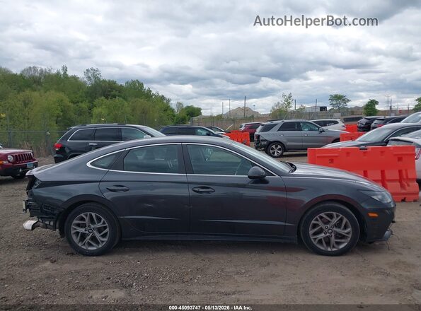 5NPEL4JA3MH083038 2021 HYUNDAI SONATA Gray Rear interior view