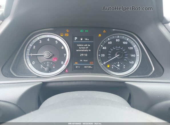 5NPEL4JA6MH128246 2021 HYUNDAI SONATA Blue Widok tylnych siedzeń
