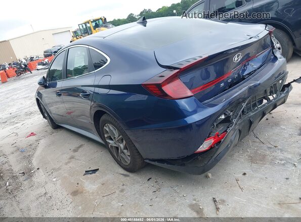 5NPEL4JA6MH128246 2021 HYUNDAI SONATA Blue Tył lewy