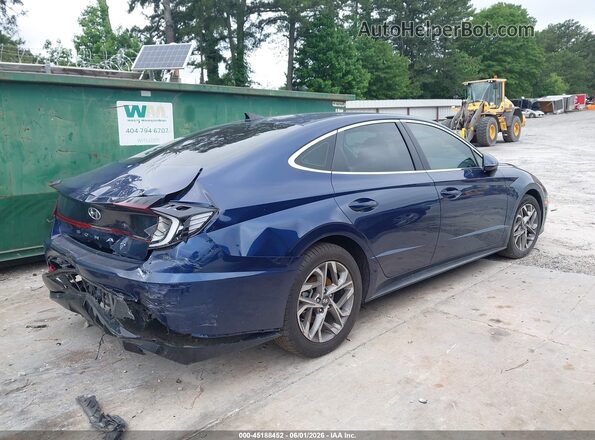 5NPEL4JA6MH128246 2021 HYUNDAI SONATA Blue Tył prawy