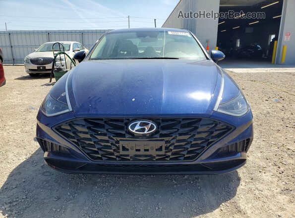 5NPEL4JA8MH066655 2021 HYUNDAI SONATA Blue Դիմացի տեսք