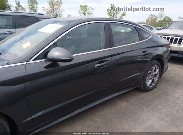 5NPEL4JA9MH103955 2021 HYUNDAI SONATA Gray Սալոնի 360 աստիճան տեսք