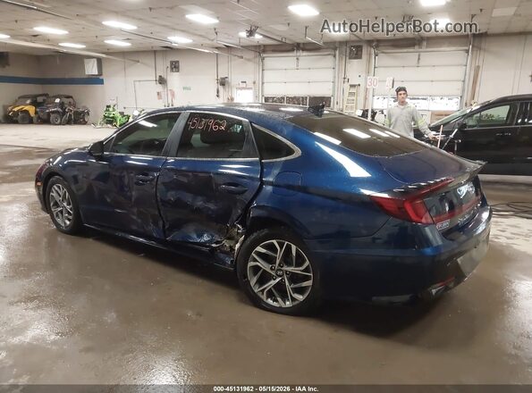 5NPEL4JAXLH002051 2020 HYUNDAI SONATA Blue 