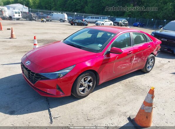 5NPLL4AG0MH014819 2021 HYUNDAI ELANTRA Red Przód lewy