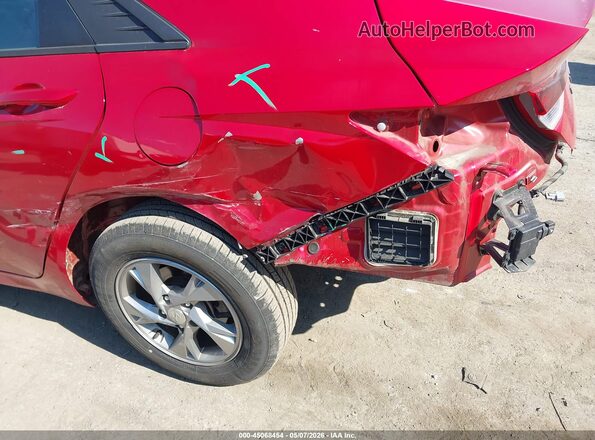 5NPLL4AG0MH014819 2021 HYUNDAI ELANTRA Red Widok z przodu