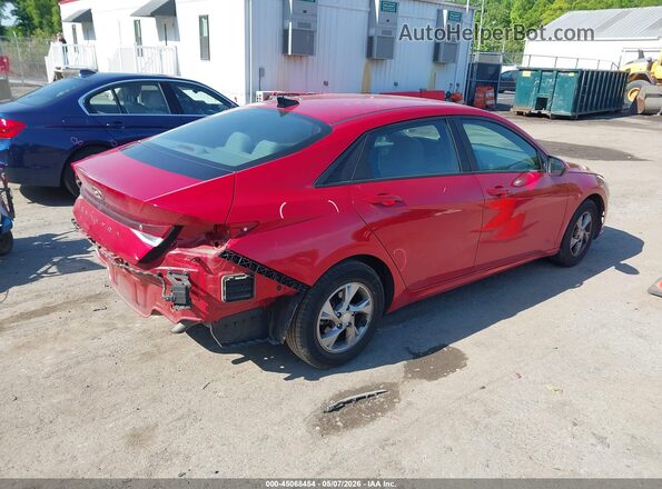 5NPLL4AG0MH014819 2021 HYUNDAI ELANTRA Red Tył prawy