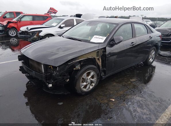 5NPLL4AG1MH048204 2021 HYUNDAI ELANTRA Gray Առջևի ձախ երեք քառորդ տեսարան
